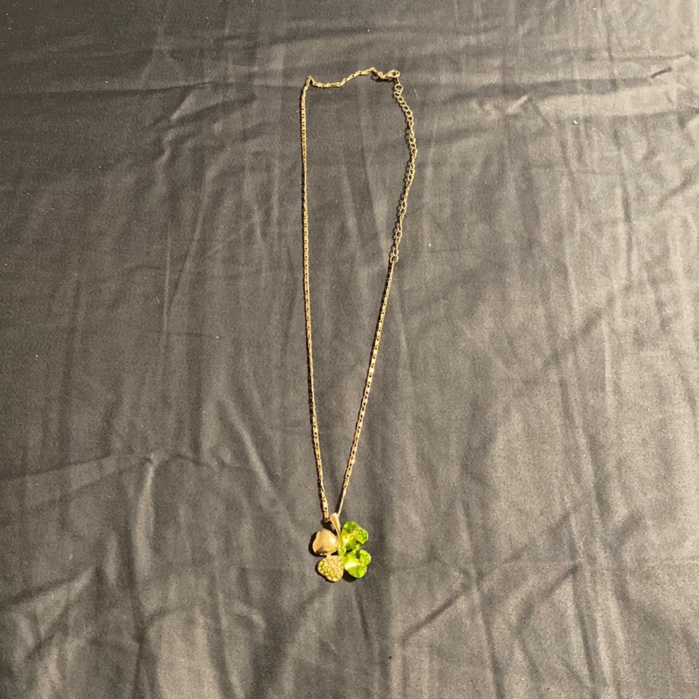Four leaf clover necklace